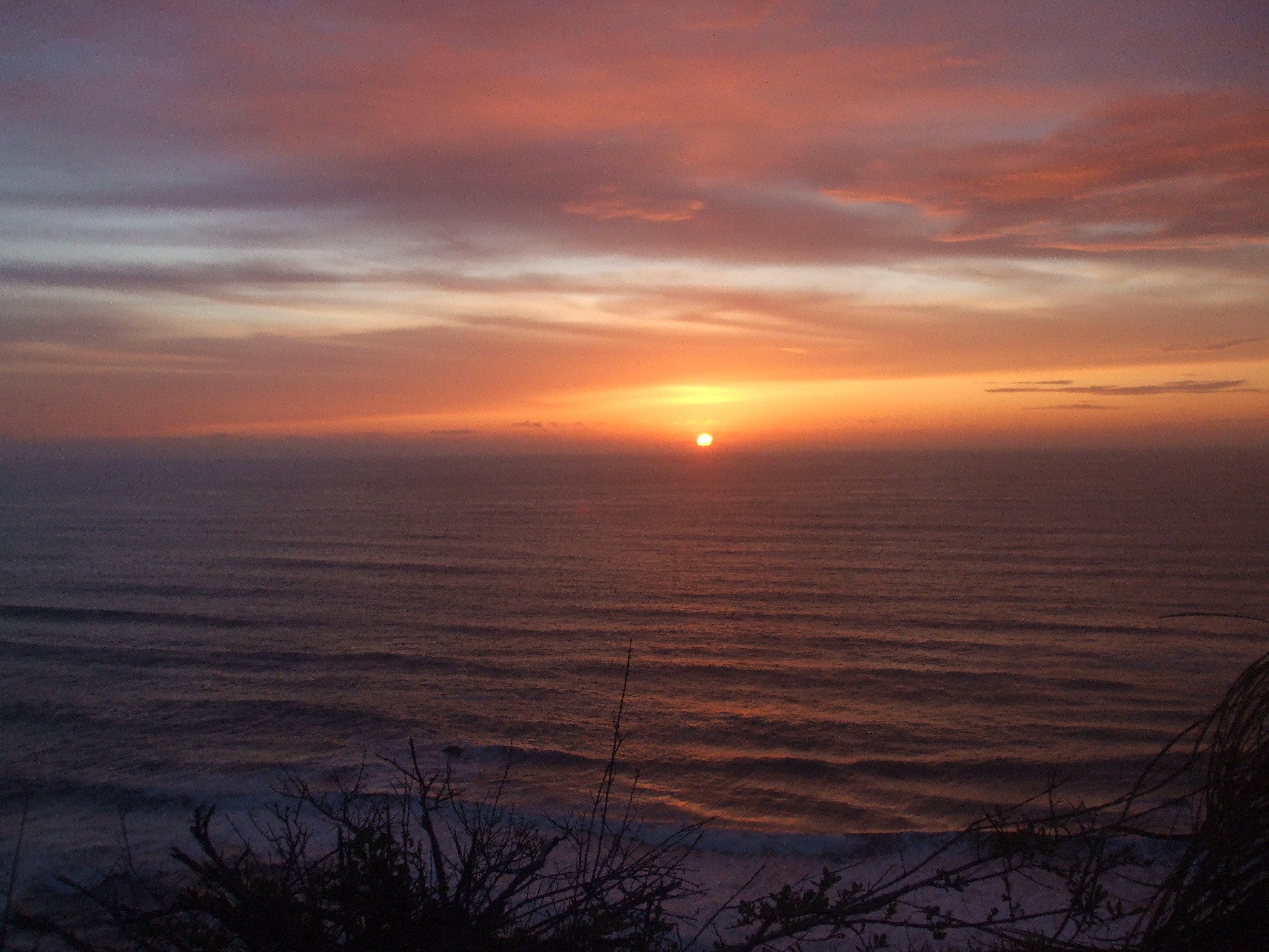 Sunset Coastline Califormia California Coast Mendocino Summer