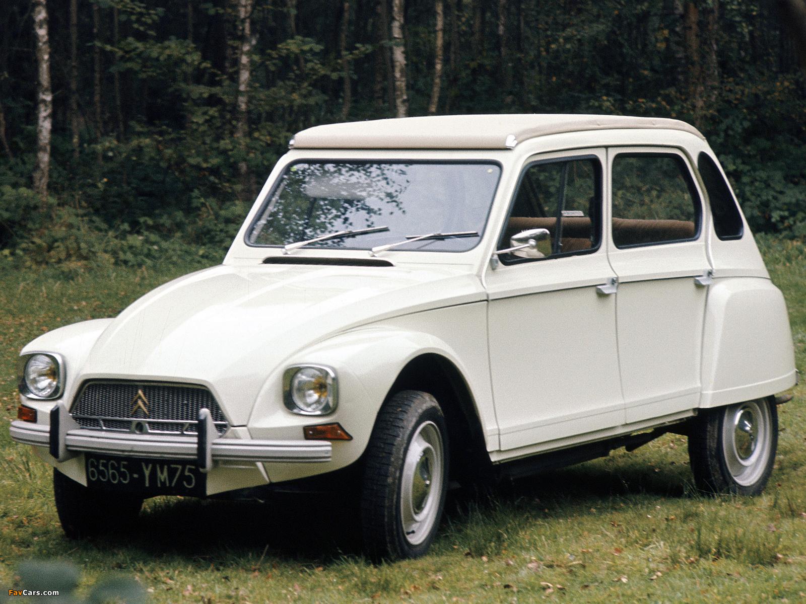 Citroën Dyane 1967–84 wallpaper (1600x1200)