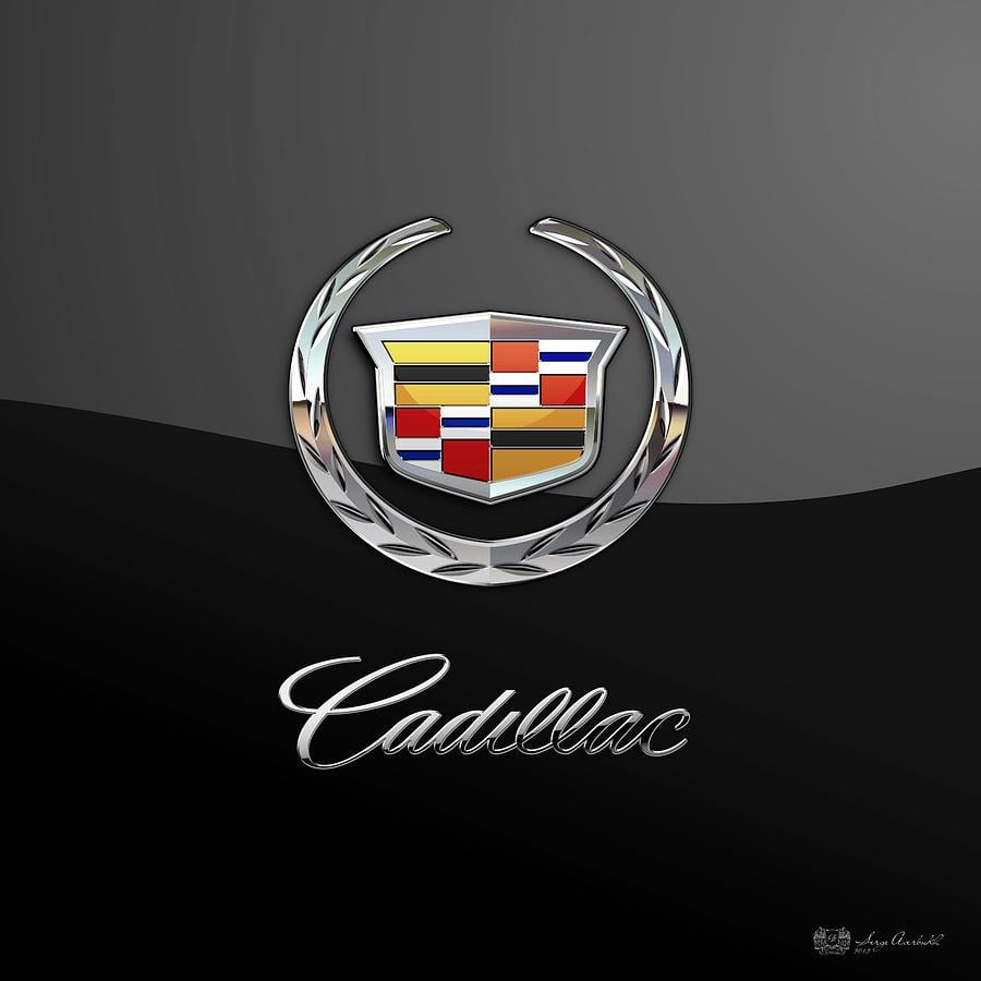 900x900px Cadillac Emblem Wallpaper