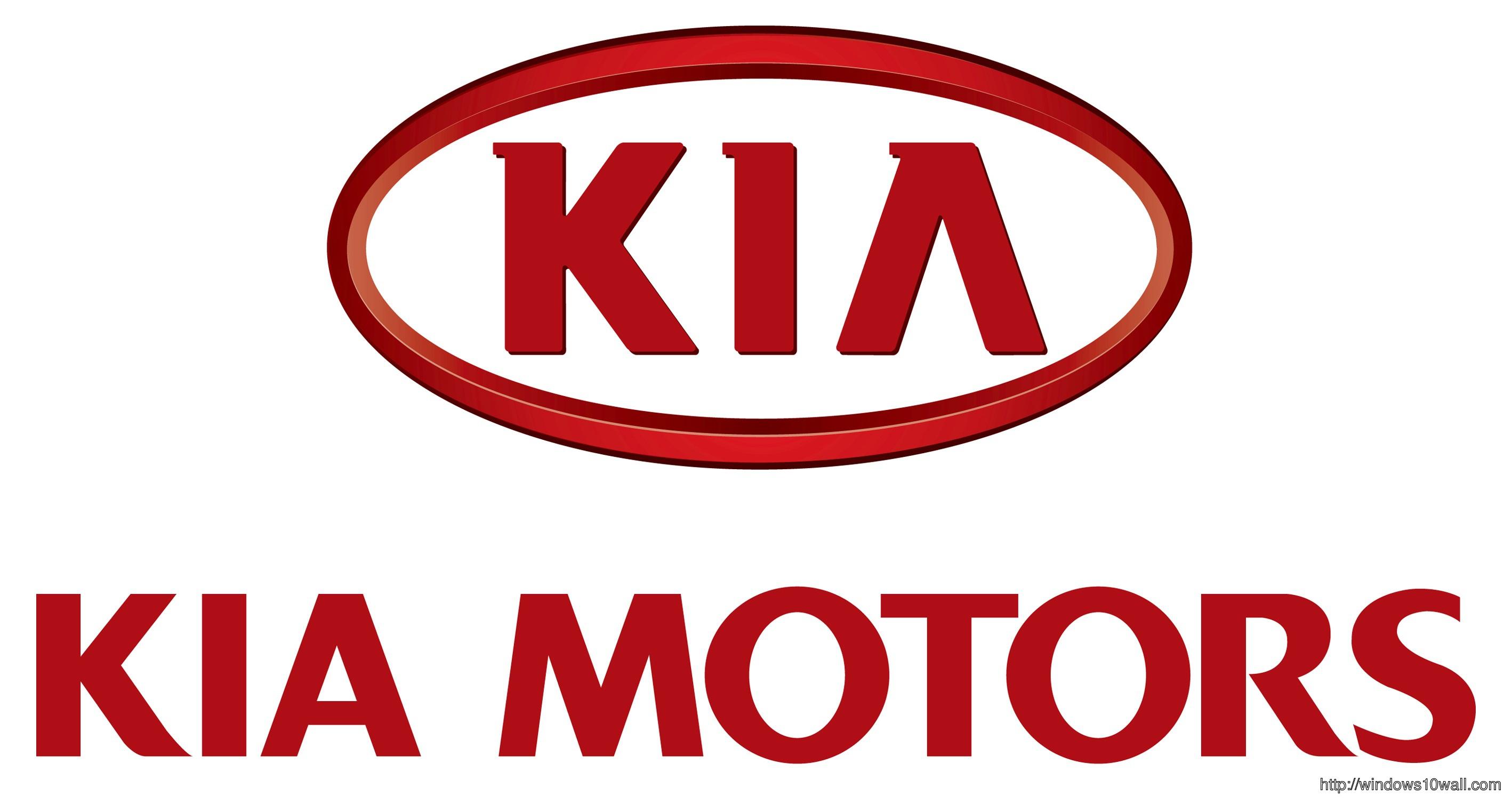 Kia Motors Background Logo 10 Wallpaper