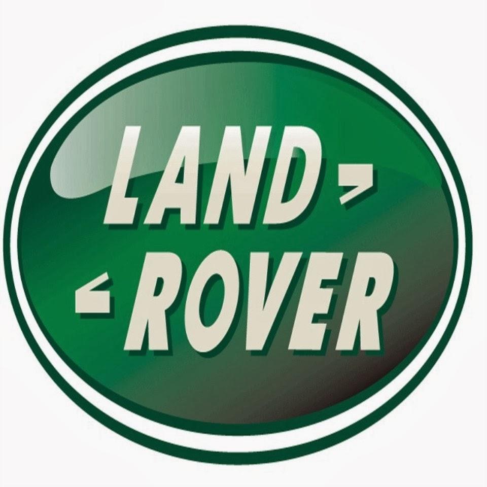 land rover logo black
