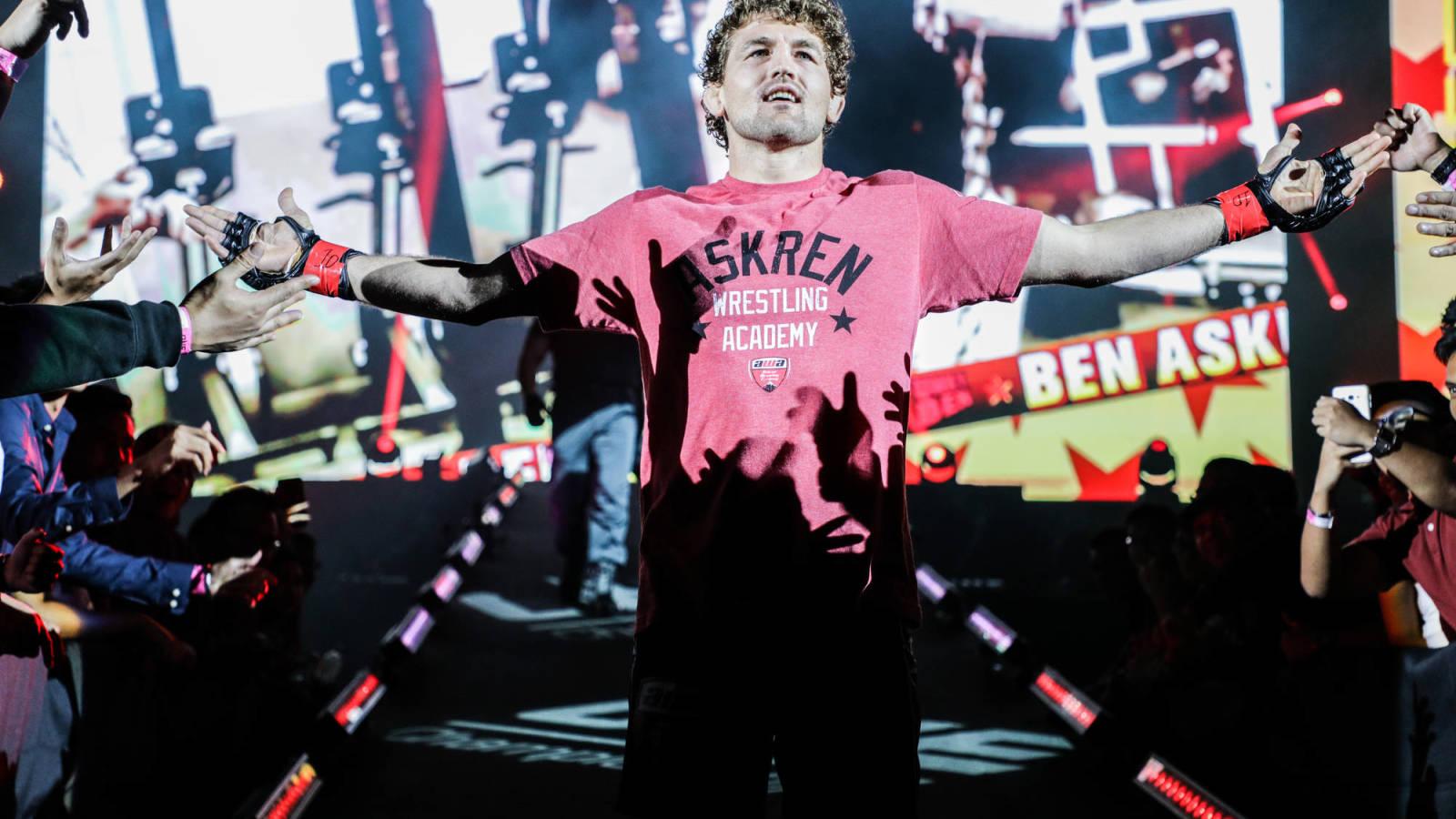 THE LATEST, Ben askren already talking trash after news of first