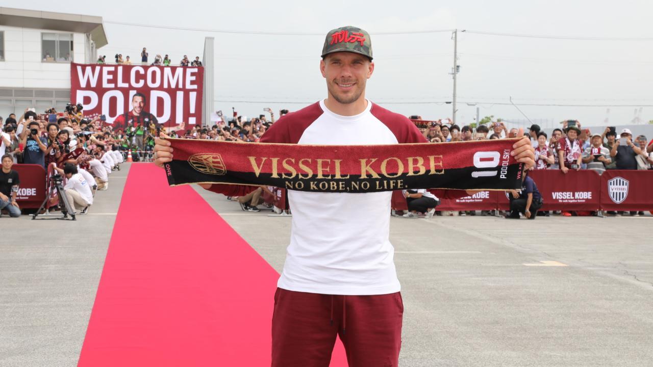 Star Player Lukas Podolski Joins Vissel Kobe!. Rakuten, Inc