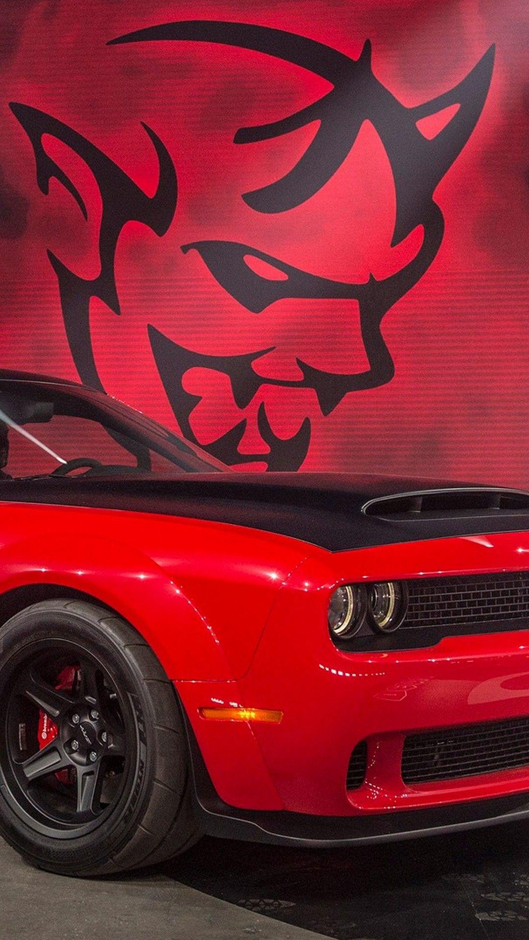 Wallpapers Challenger Demon Logo : This hd wallpaper is about vehicles