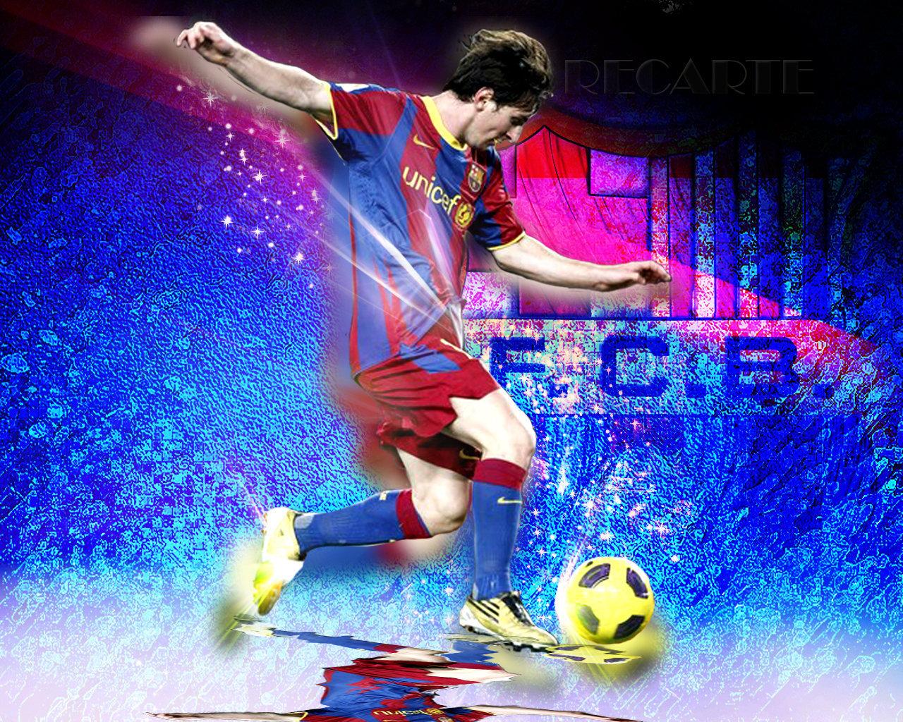 FC Barcelona Lionel Messi Wallpapers - Wallpaper Cave