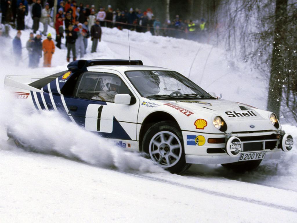 Ford RS200 Group B Rally Car '1986