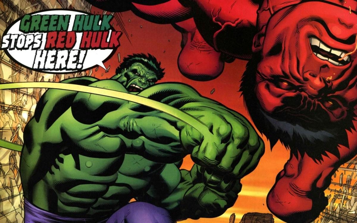 green hulk vs red hulk. Zoom Comics Comic Book Wallpaper
