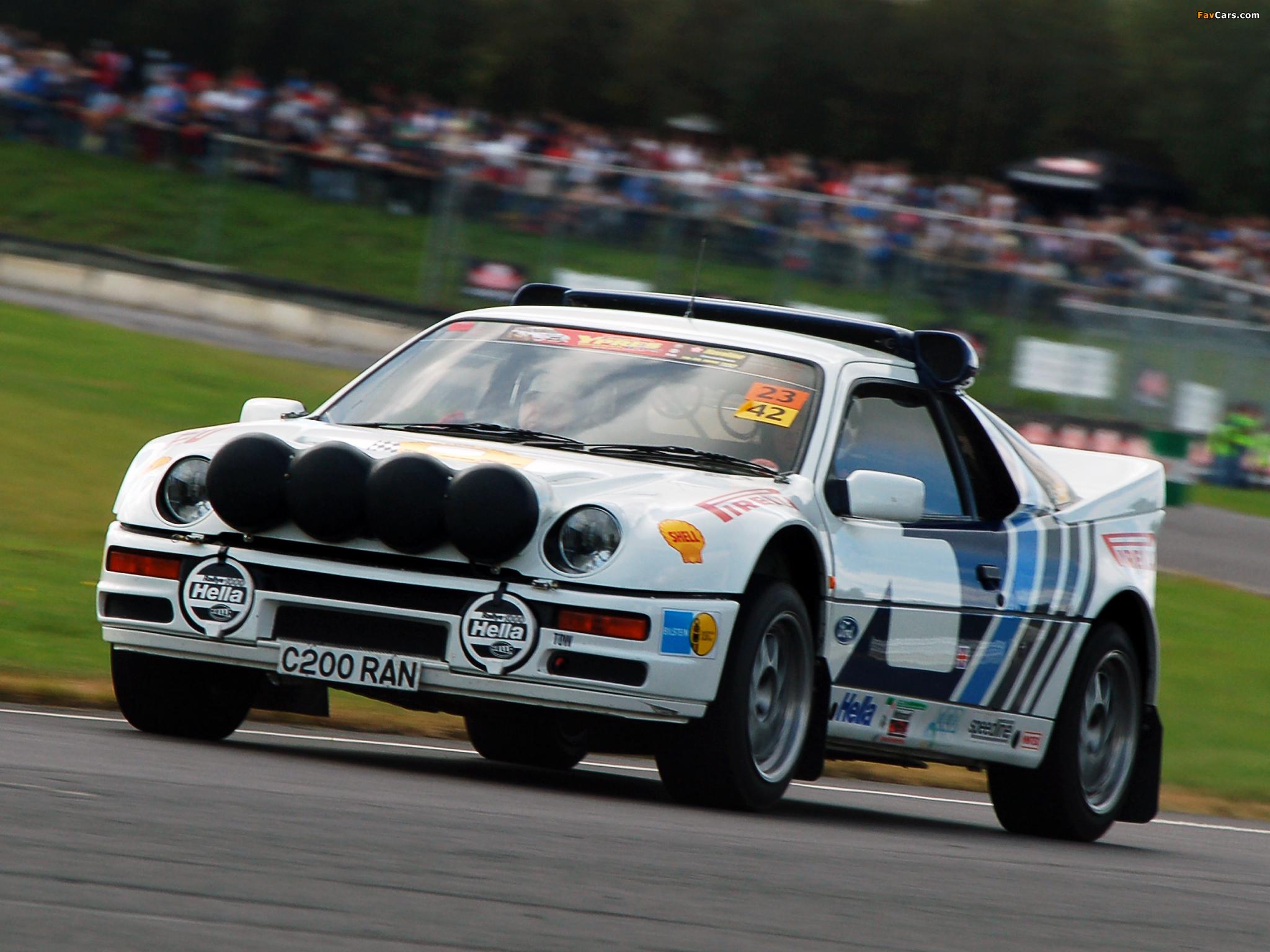 Ford RS200 Group B Rally Car wallpaper (2048x1536)