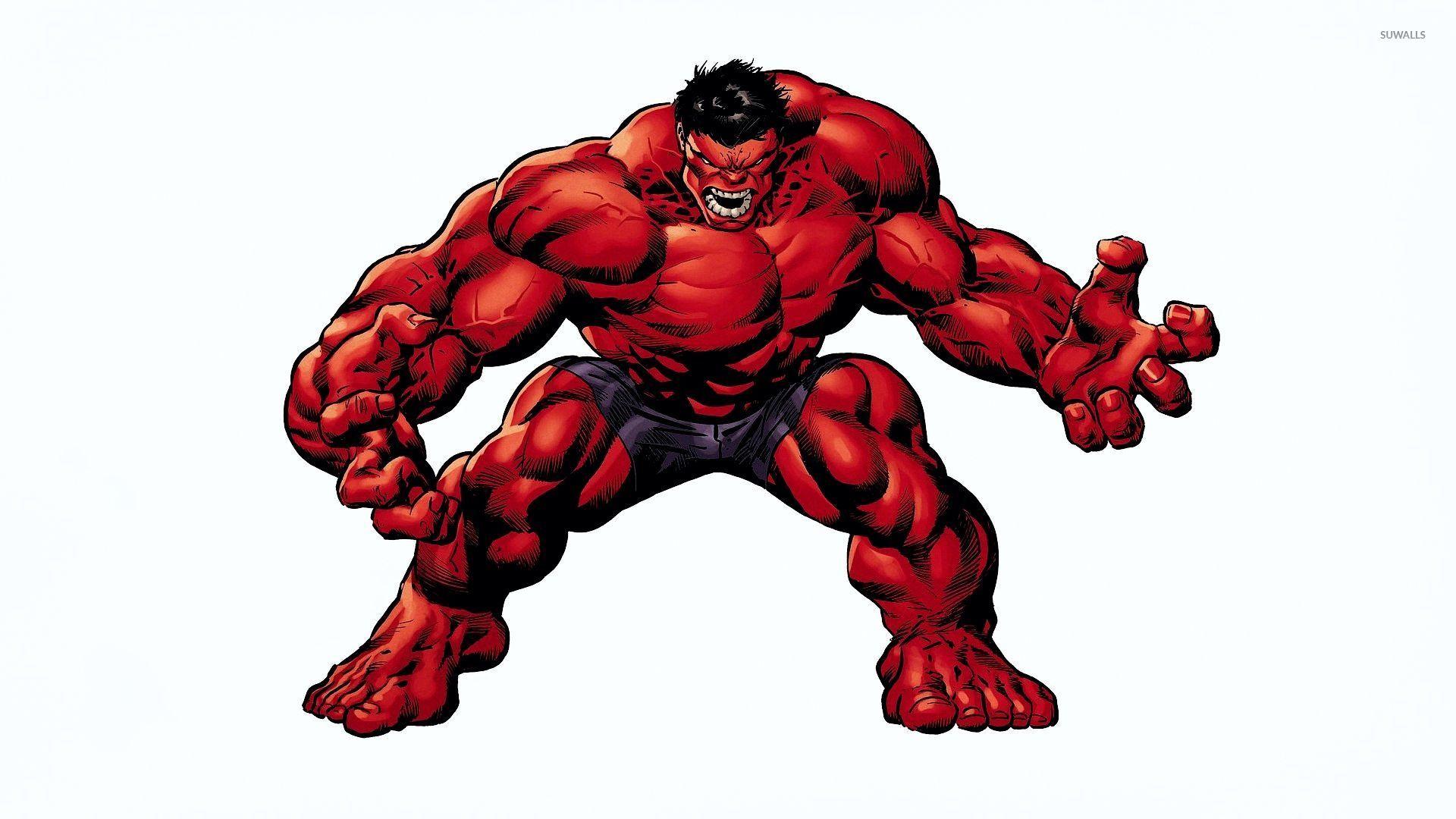 Angry Red Hulk wallpaper wallpaper