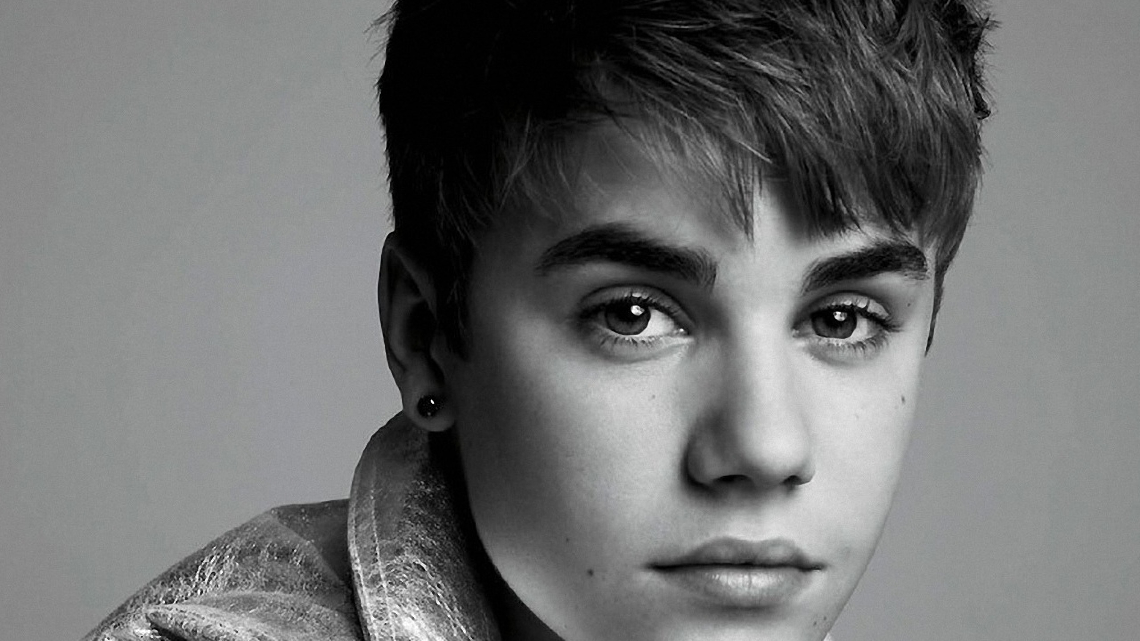 Justin Bieber Close Up Photohoot, HD 4K Wallpaper