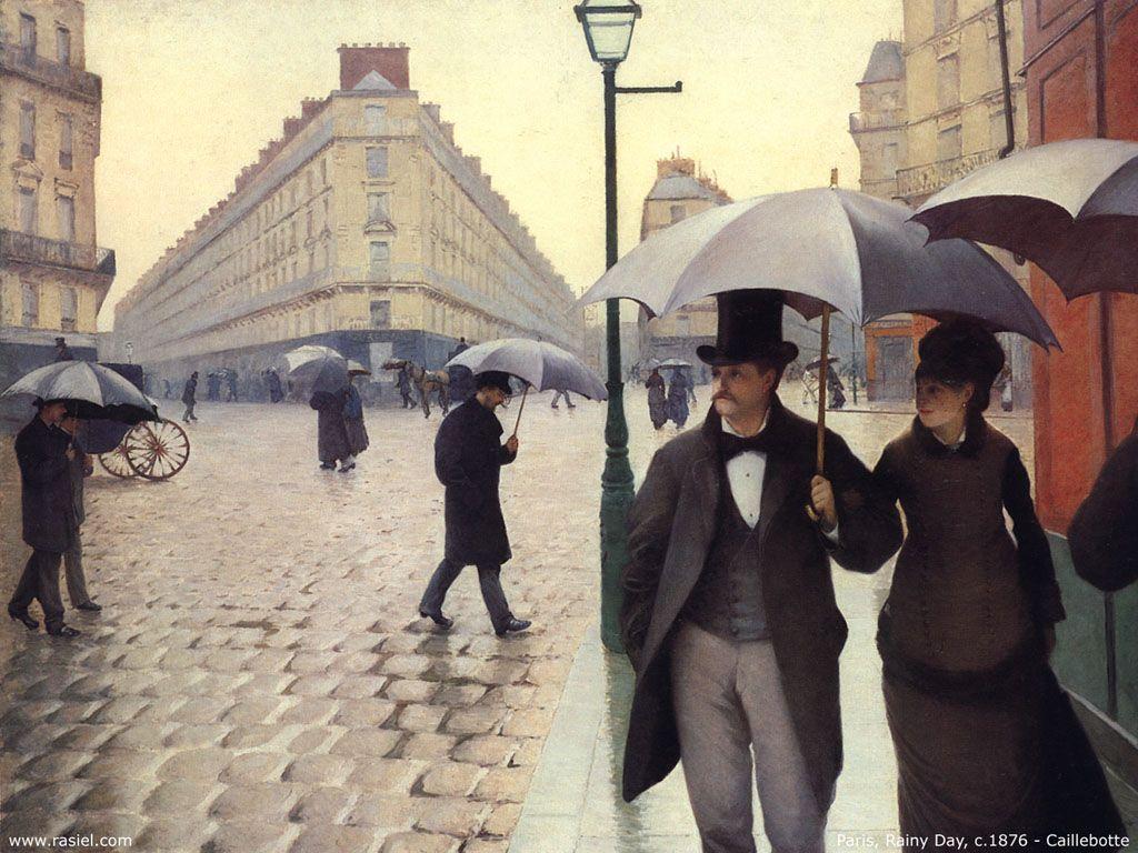 Impressionist Painting, French Painter Caillebotte Oil