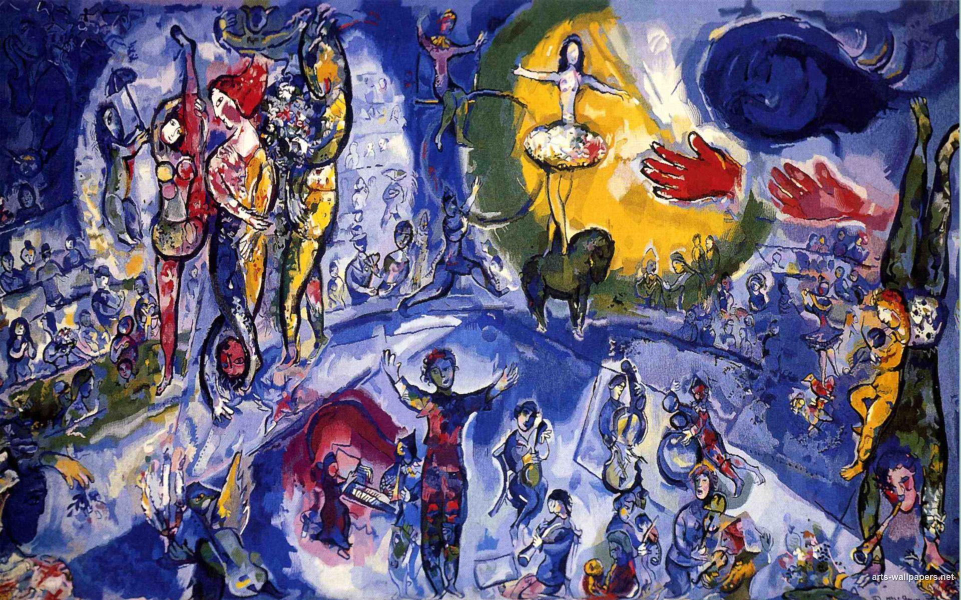marc chagall paintings. Marc Chagall Wallpaper, Desktop Art