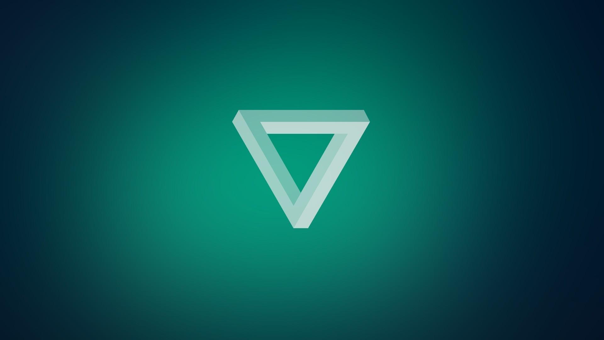 Wallpaper, anime, minimalism, sky, logo, blue, graphic design