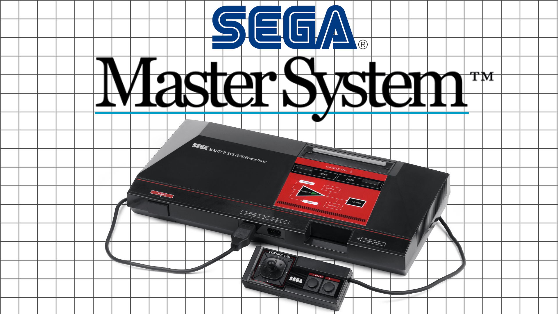 Sega Master System Background. Sega