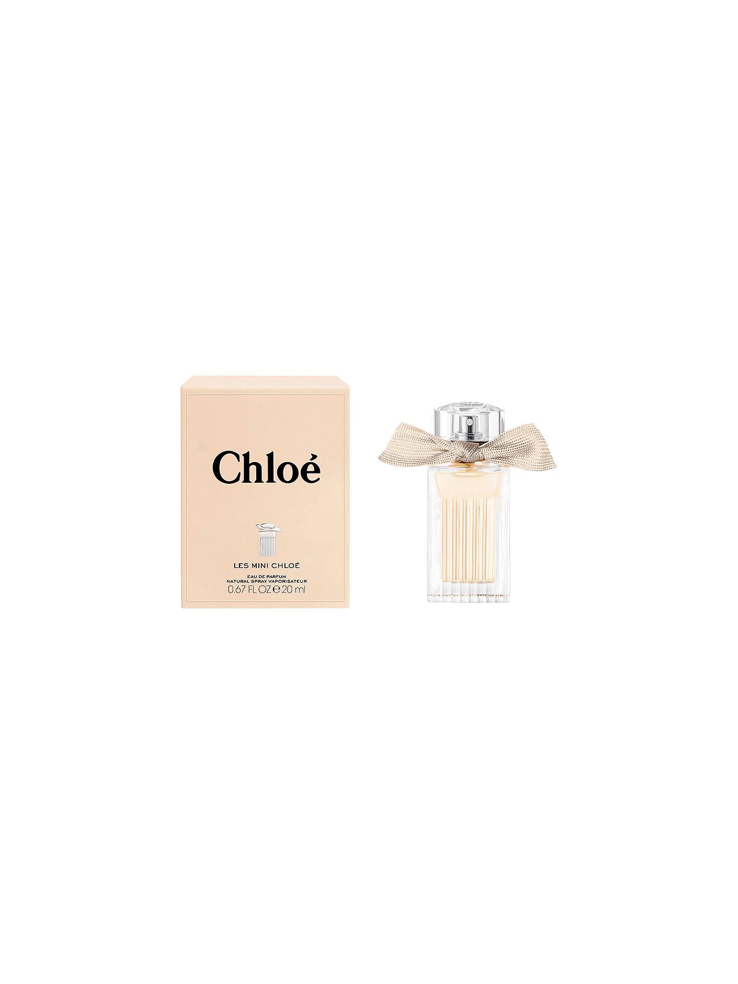 Chloé Les Mini Chloé Eau de Parfum, 20ml at John Lewis & Partners