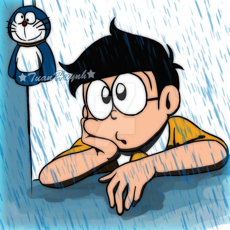 Nobita : Rain Day by doraemonbasil
