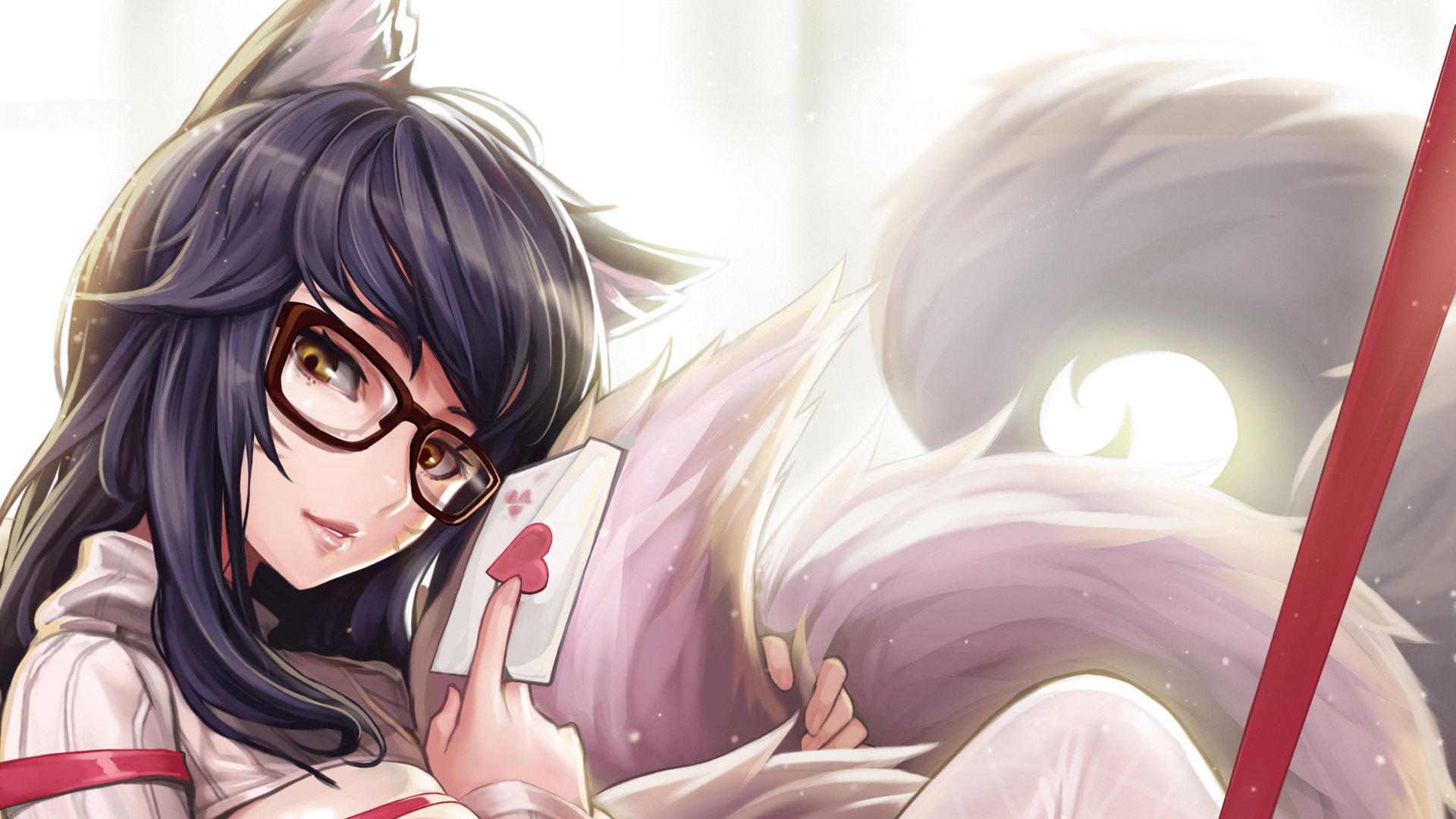 Ahri (League Of Legends) wallpaper HD for desktop background