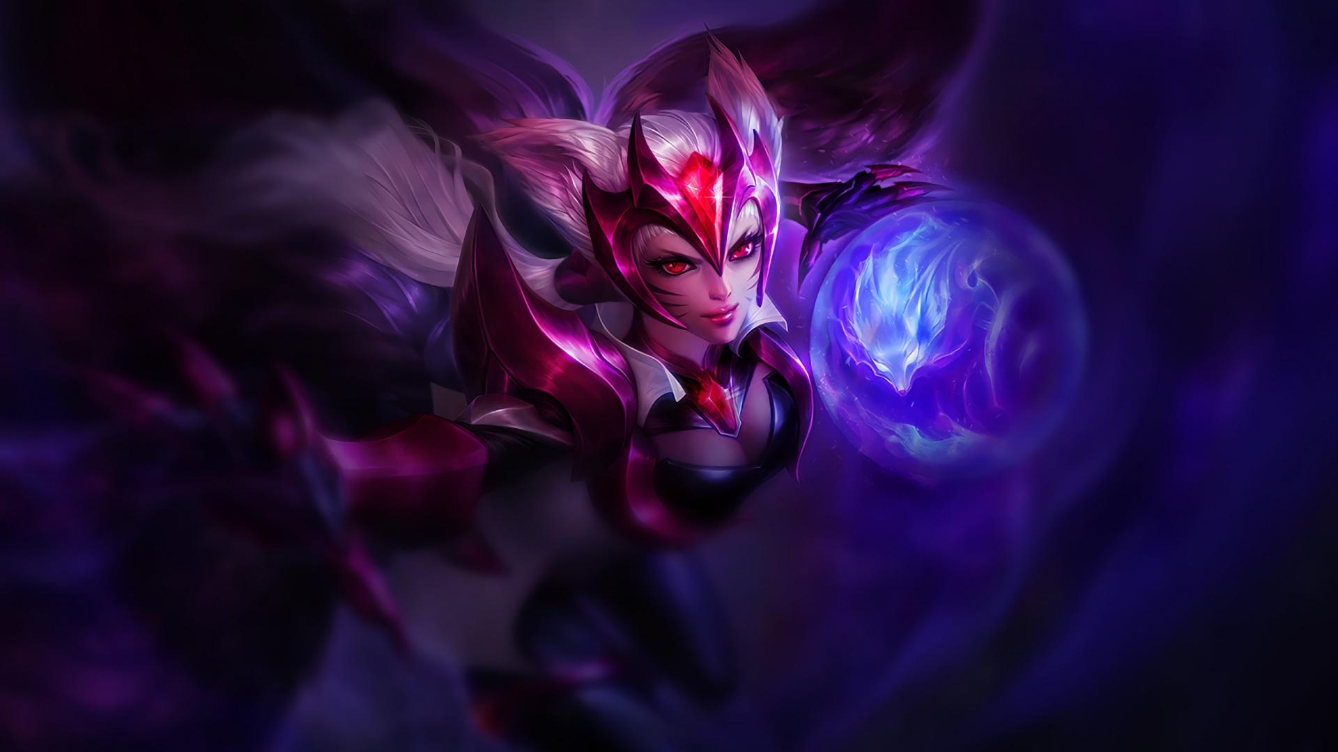 Ahri League of Legends Wallpaper in jpg format for free download