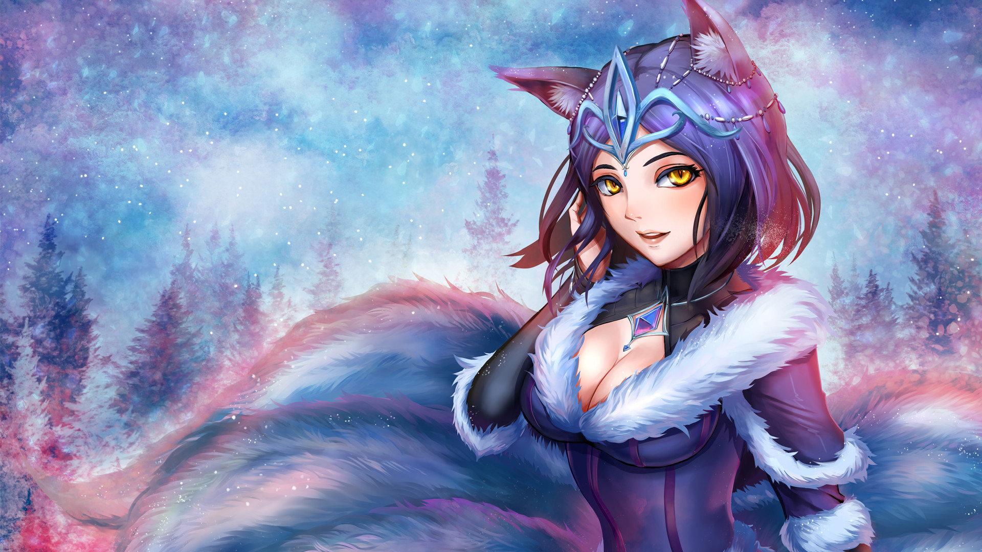 Ahri (League Of Legends) wallpaper 1920x1080 Full HD (1080p