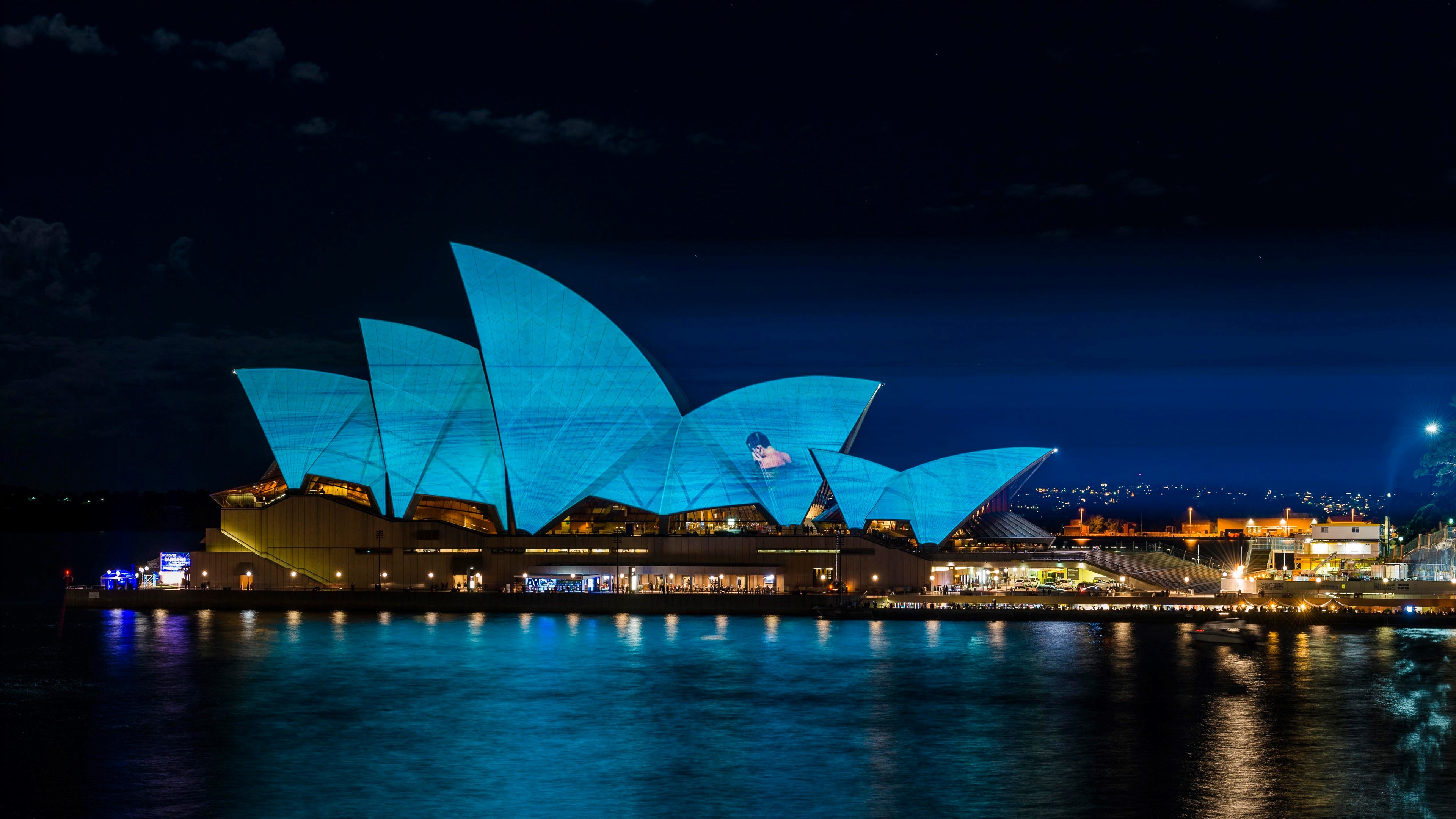 Sydney Opera House in Sydney Australia 4K Wallpaper