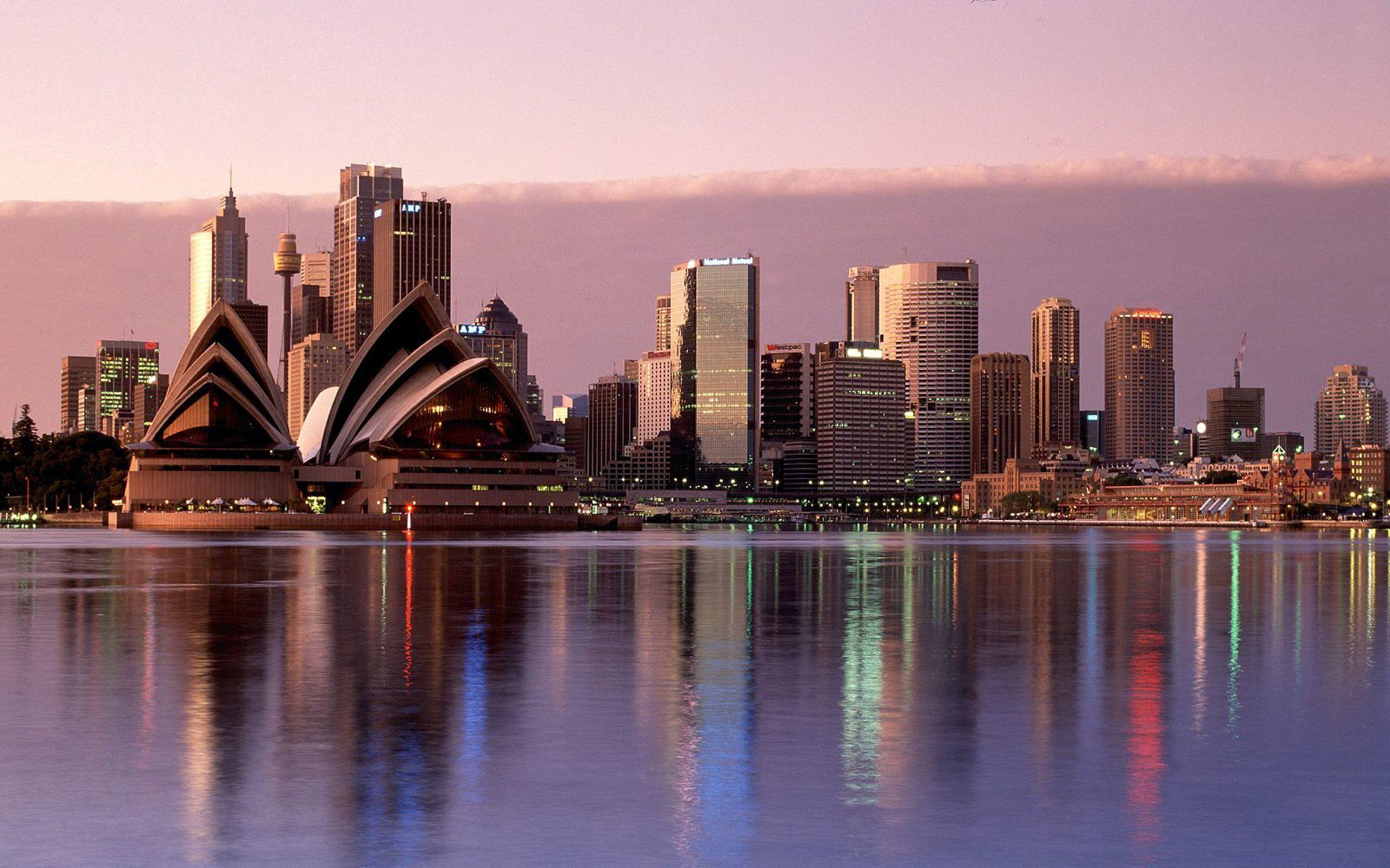Sydney Skyline Australia HD Desk X 1080 Wallpaper