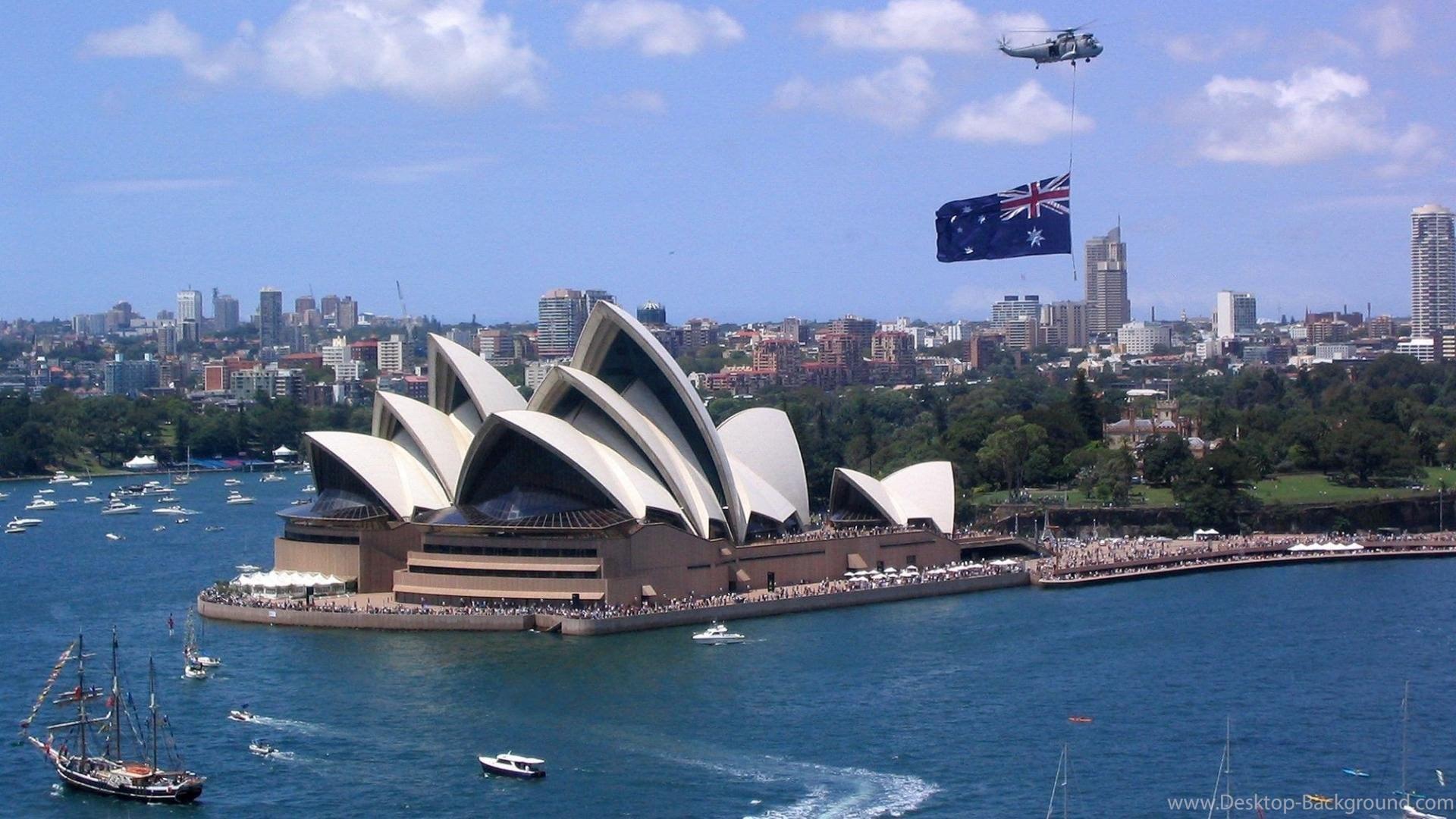 Opera House Australia Sydney Wallpaper Desktop Background