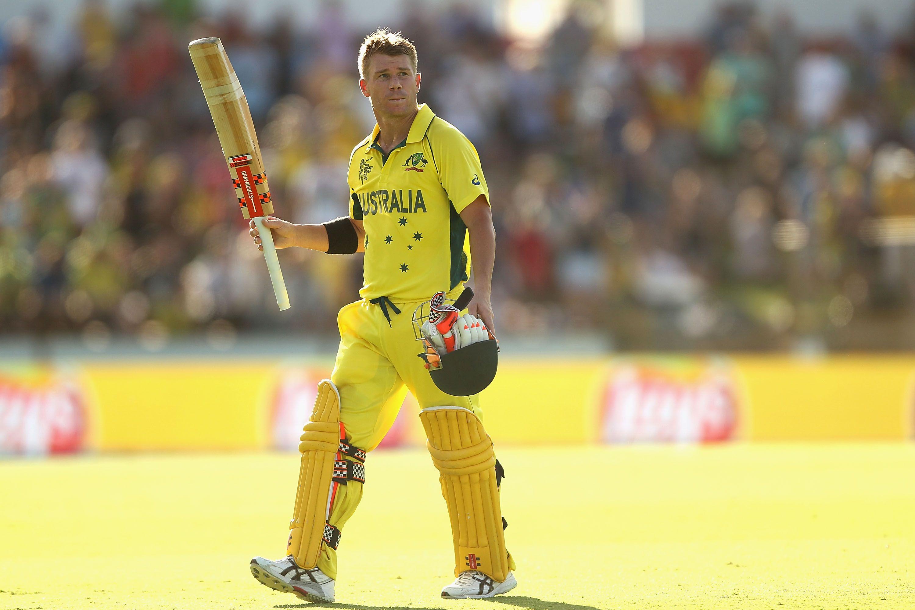 David Warner glad to be back in the groove as Australia make winning start   Cricket News  Sky Sports