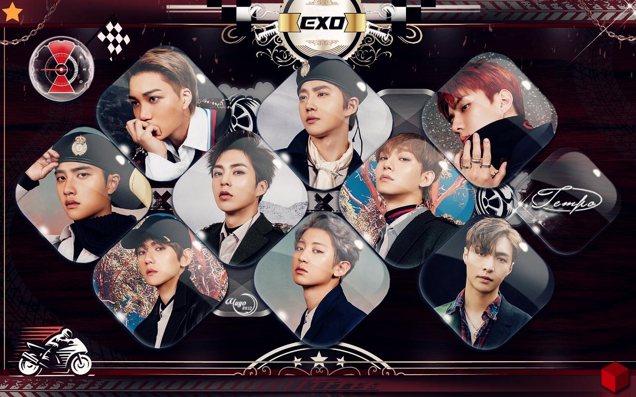  EXO  Tempo  Wallpapers  Wallpaper  Cave
