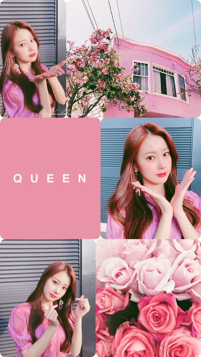 ❤️ Hye Won Dark Pink Theme Wallpaper