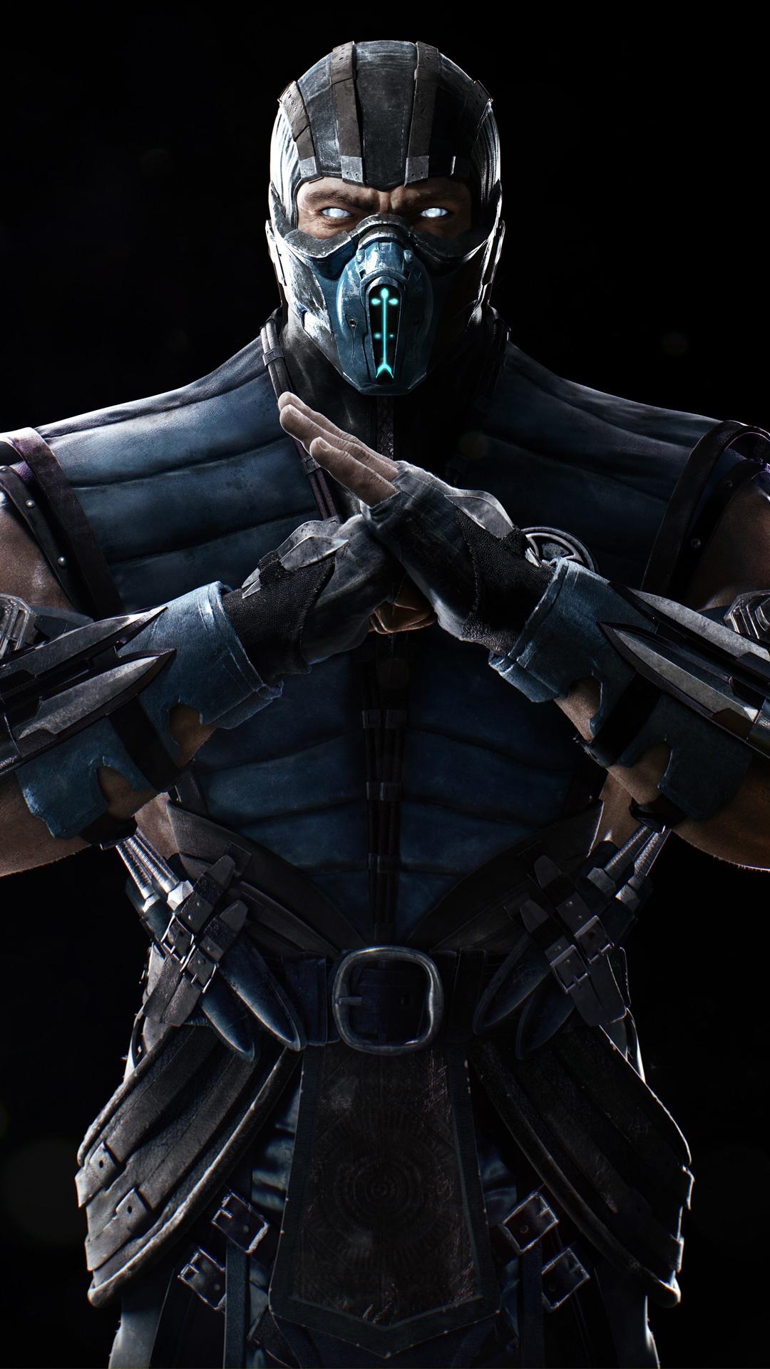 Mortal Kombat X Sub Zero 4K 5K Wallpaper in jpg format for free