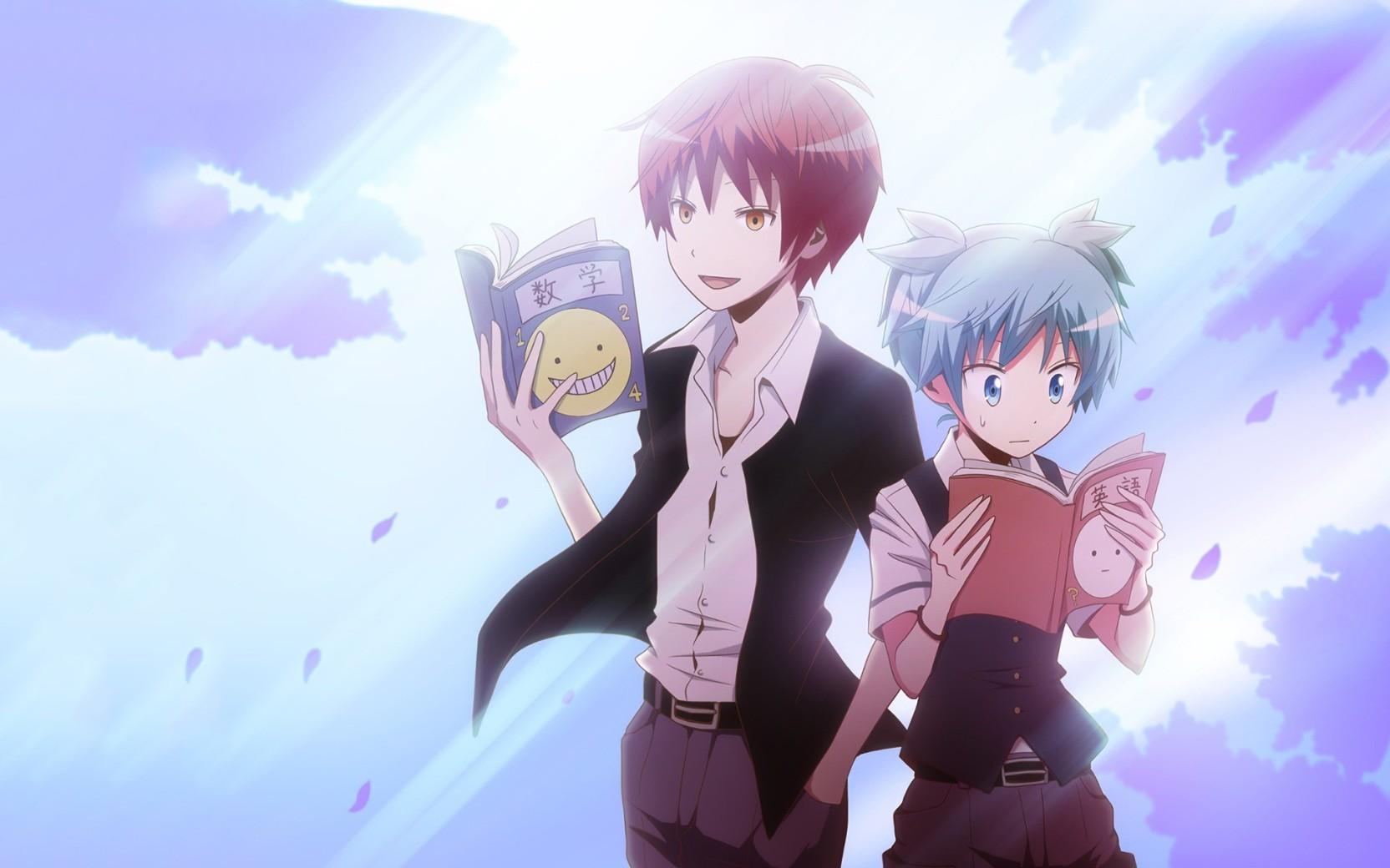 Athah Anime Assassination Classroom Nagisa Shiota Karma Akabane 13