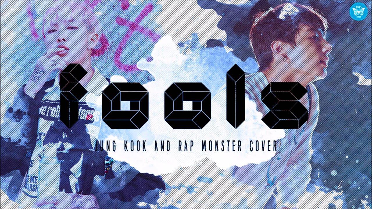 Fools cover by Rap Monster and Jung Kook (Lyrics)