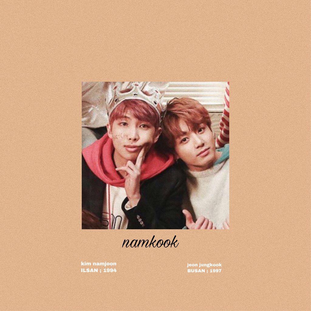 namkook lockscreen/ wallpaper namkook namjoon rm jungko