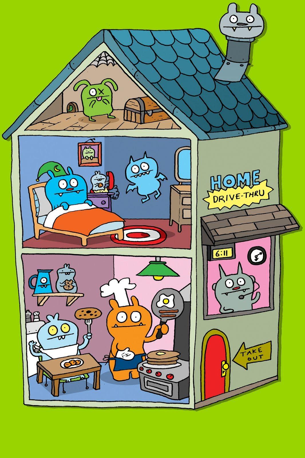 uglydolls house. Uglydolls. Ugly dolls, Dolls, Sock toys