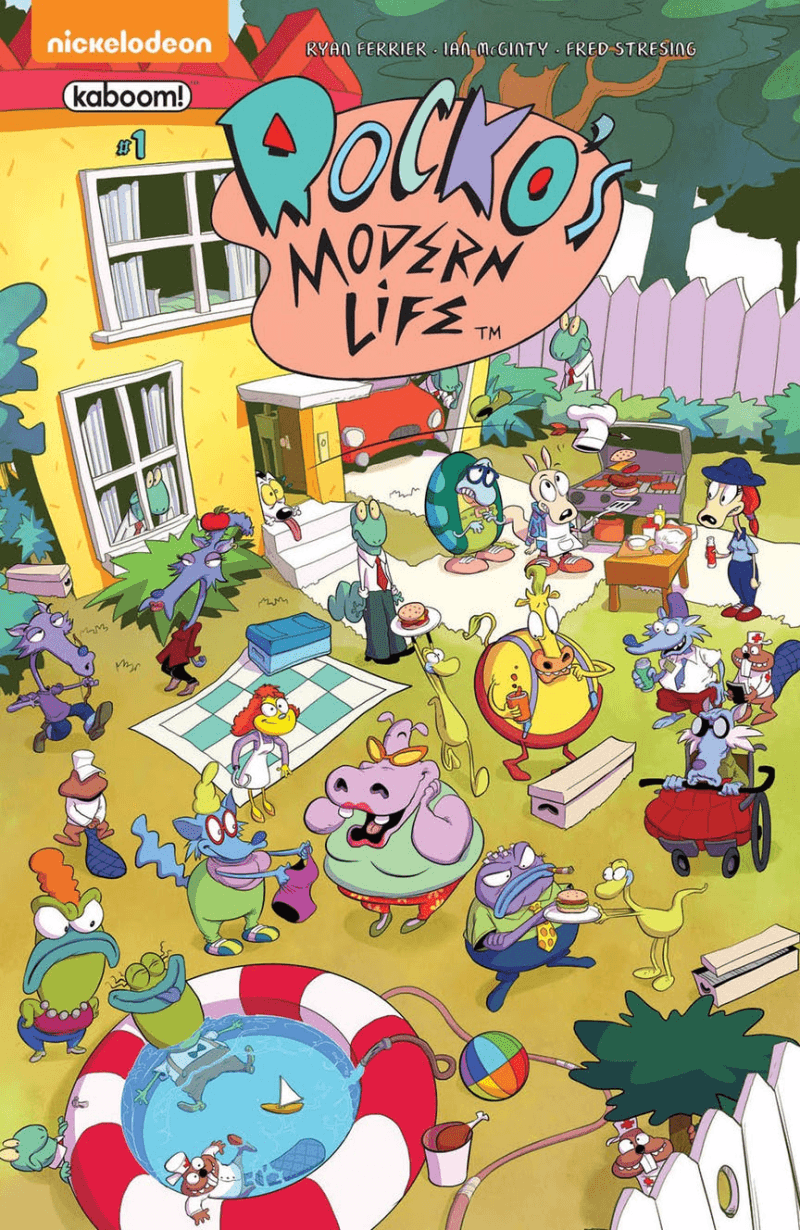 Rocko Will Navigate Unemployment in Rocko's Modern Life Comic From
