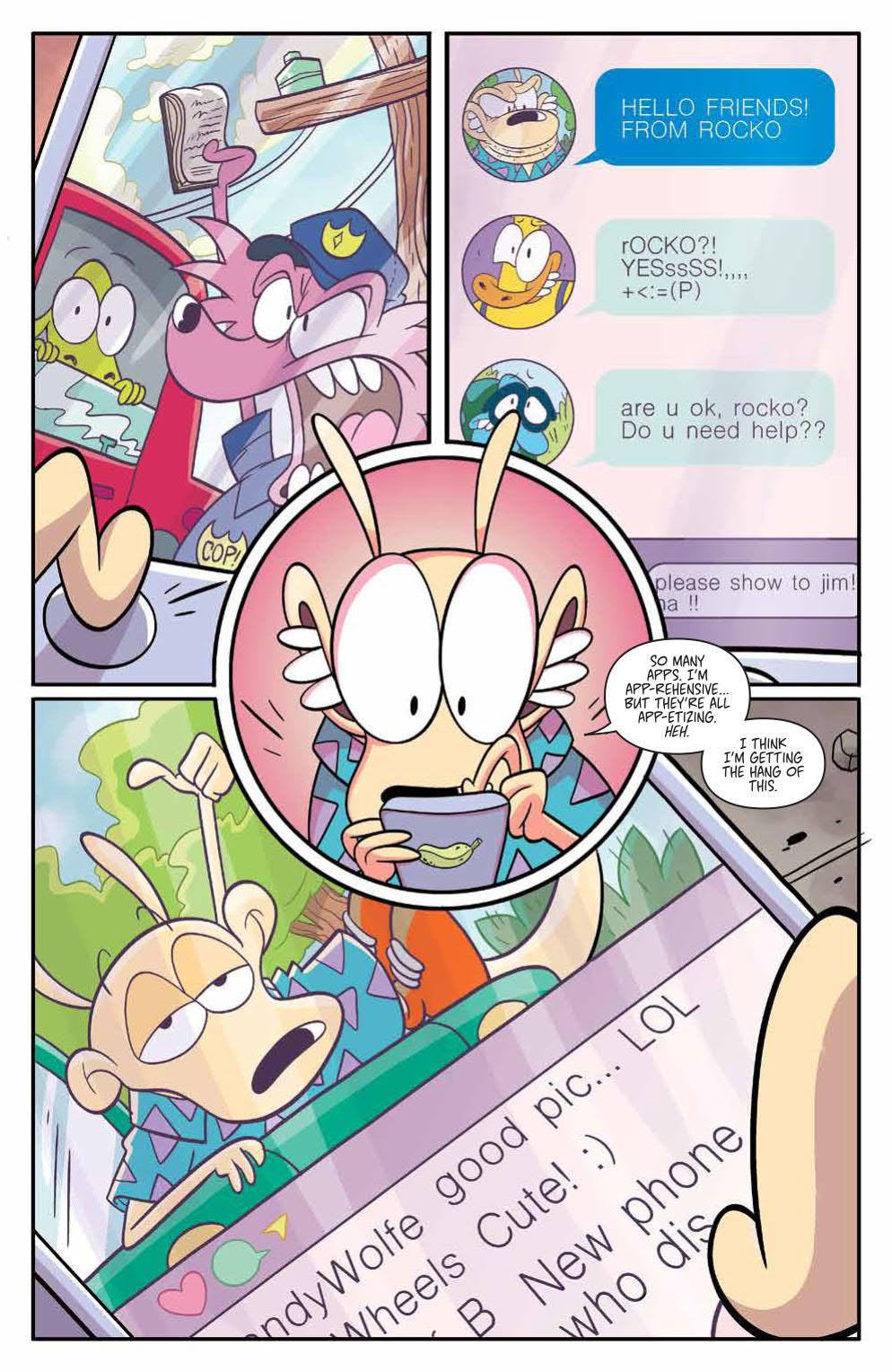 Preview: BOOM! Studios Rocko's Modern Life. Comic Book Club