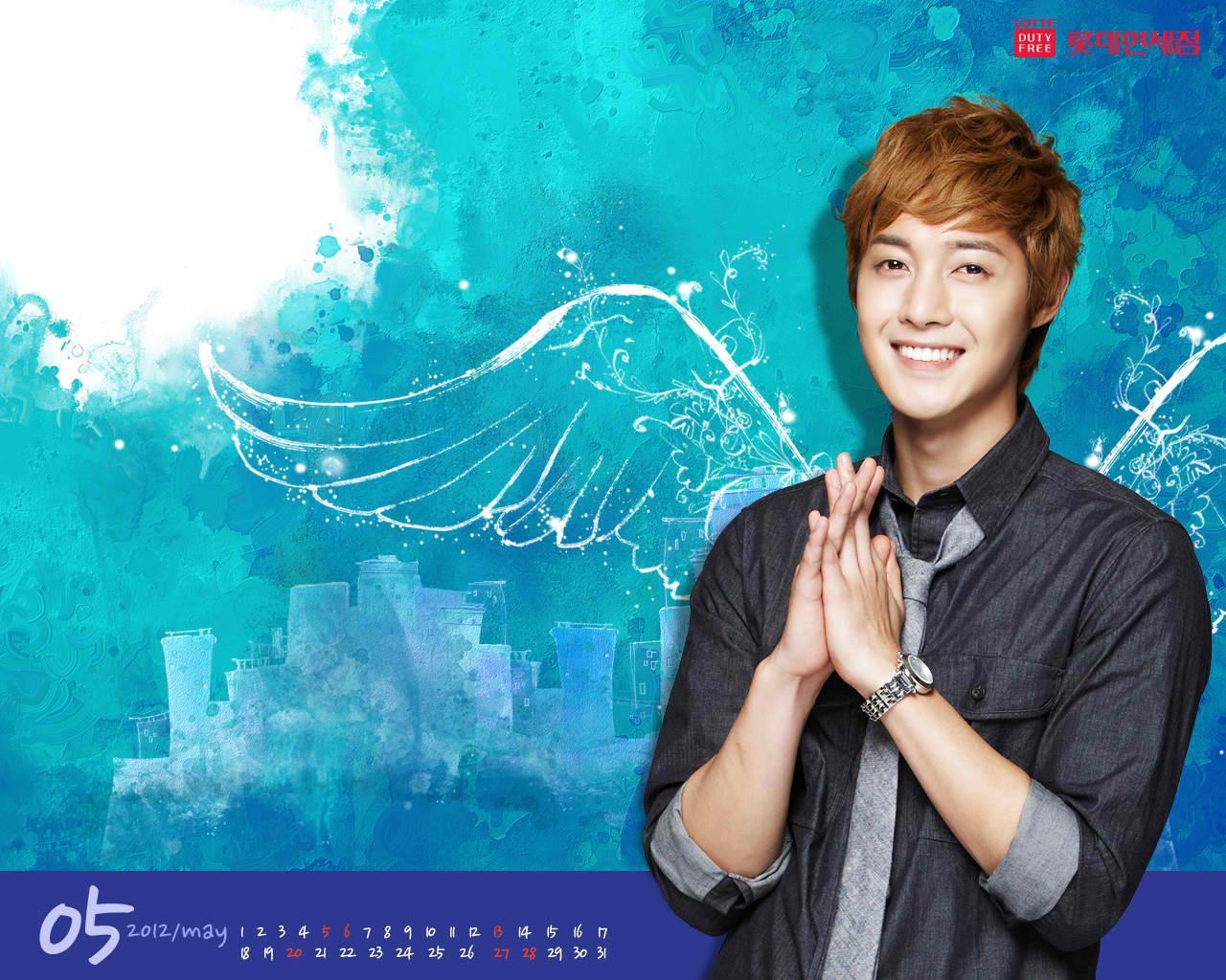 PICTURES Kim Hyun Joong's Lotte Duty Free May 2012 Wallpaper