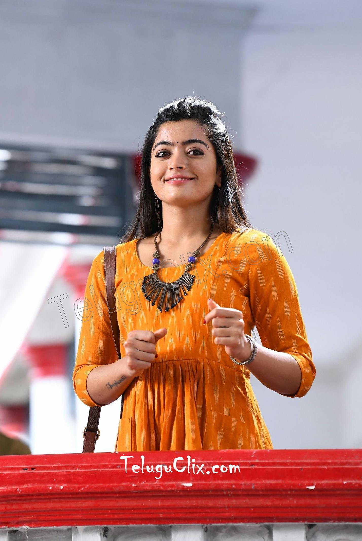 Rashmika Mandanna in From Devadas Movie HD HQ Photo image Pics