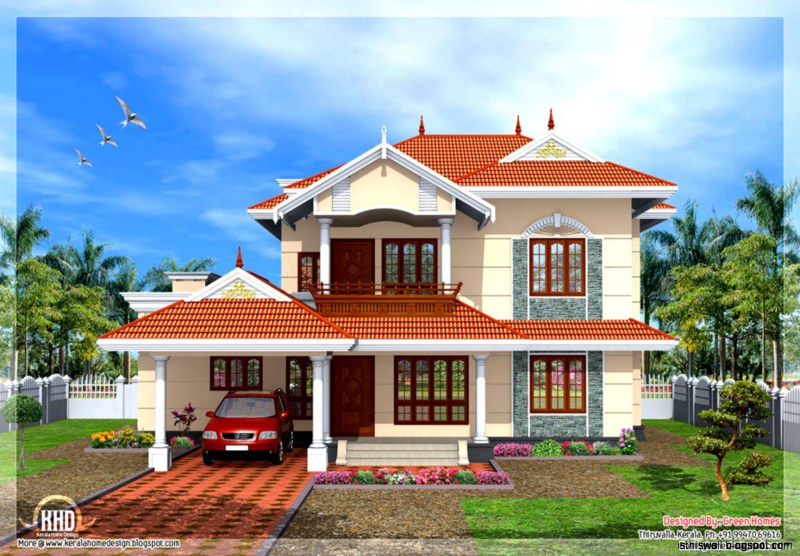 My Sweet Home Design This Wallpaper, traditional two story house