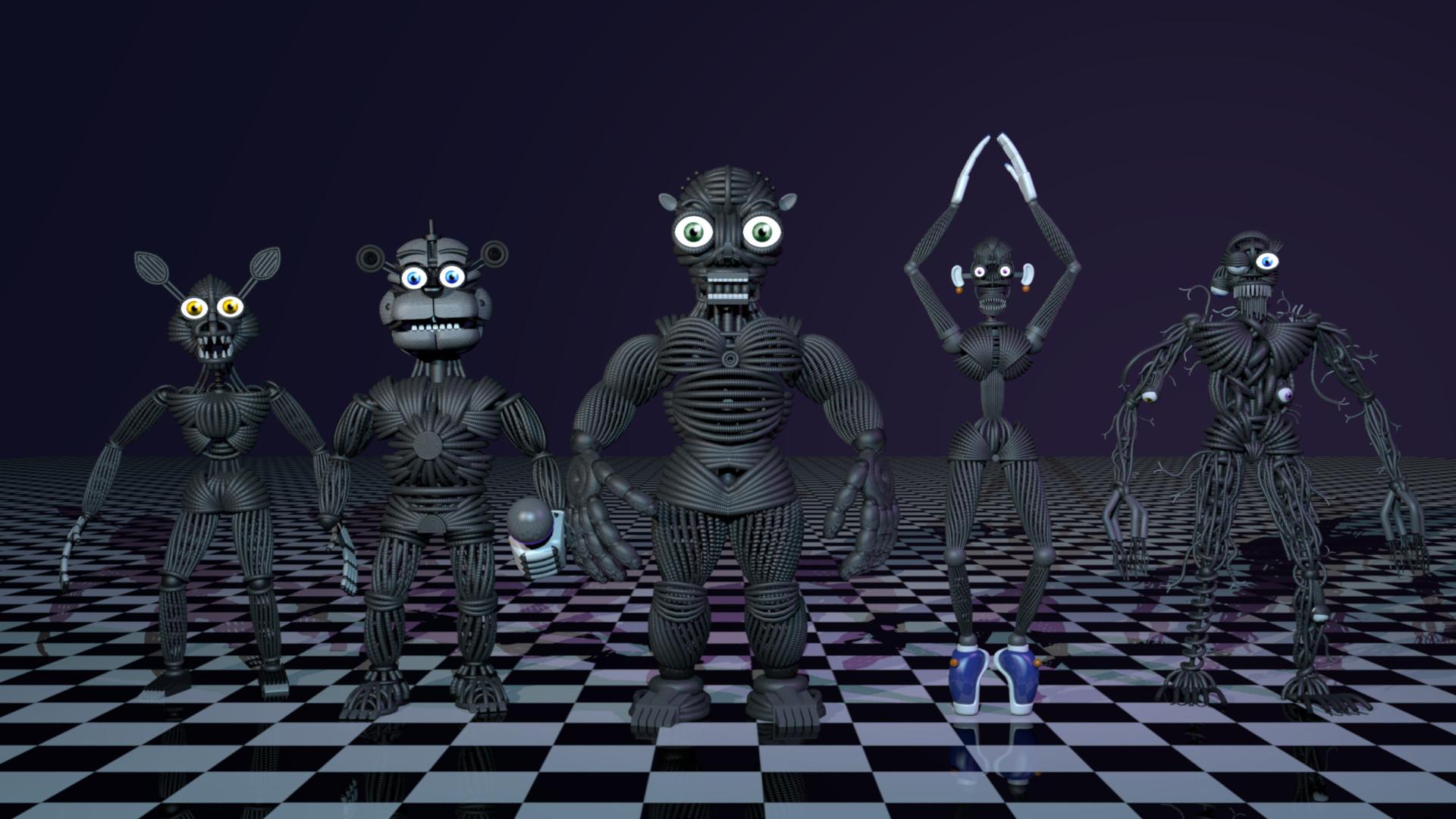Five Nights at Freddy's: Sister Location HD Wallpaper. Background