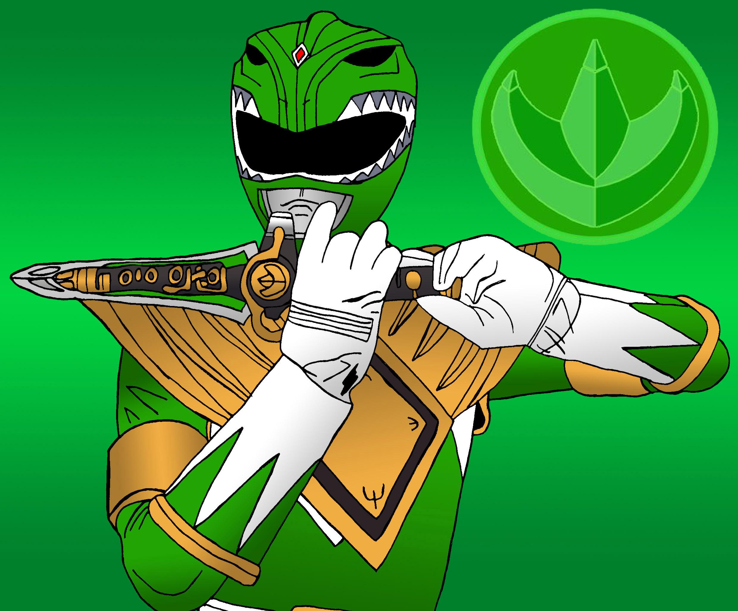 Mighty Morphin Power Rangers Green Ranger Wallpaper