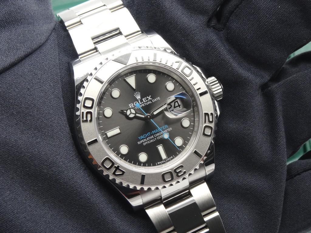 FSOT: Rolex Yacht Master 40 116622 Dark Rhodium Dial UNPOLISHED MINT