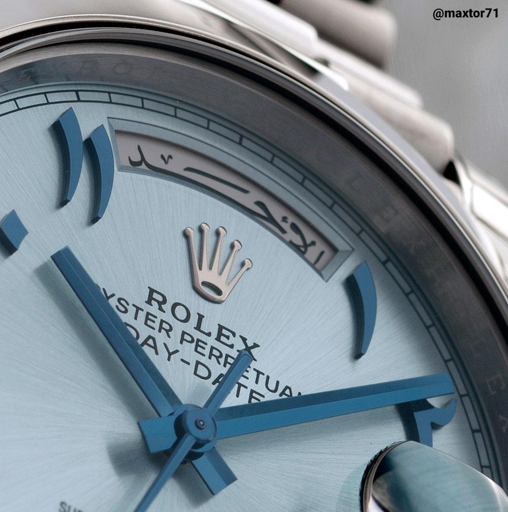 Hands On With The Rolex Day Date 40 “Arabic Dial” Special Edition