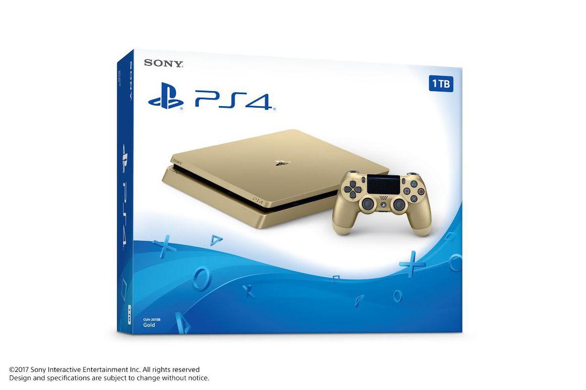 Sony is releasing a limited edition gold PS4 for $249