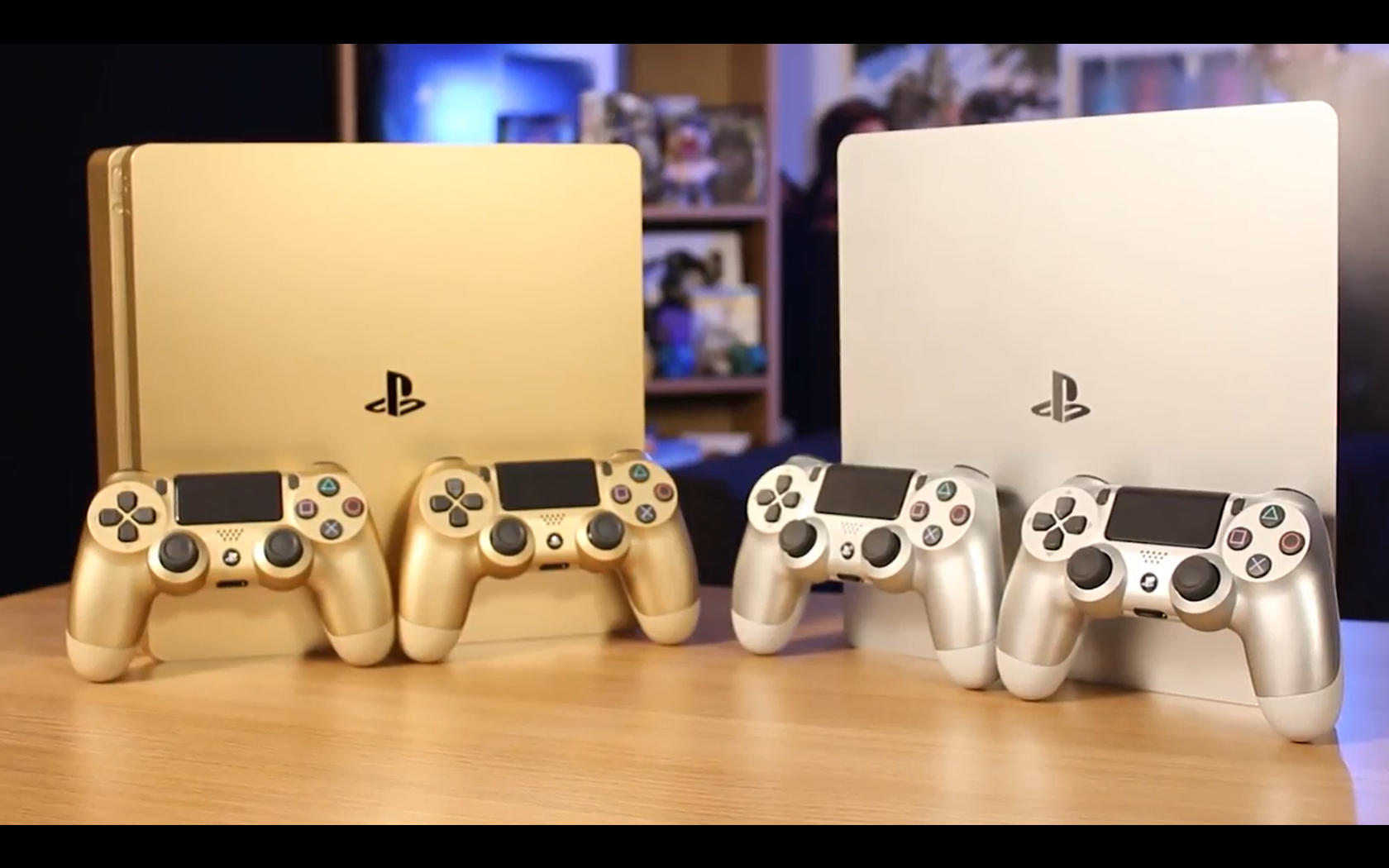 Playstation 4 Slim in Gold und Silber bestellbar + Unboxing Video
