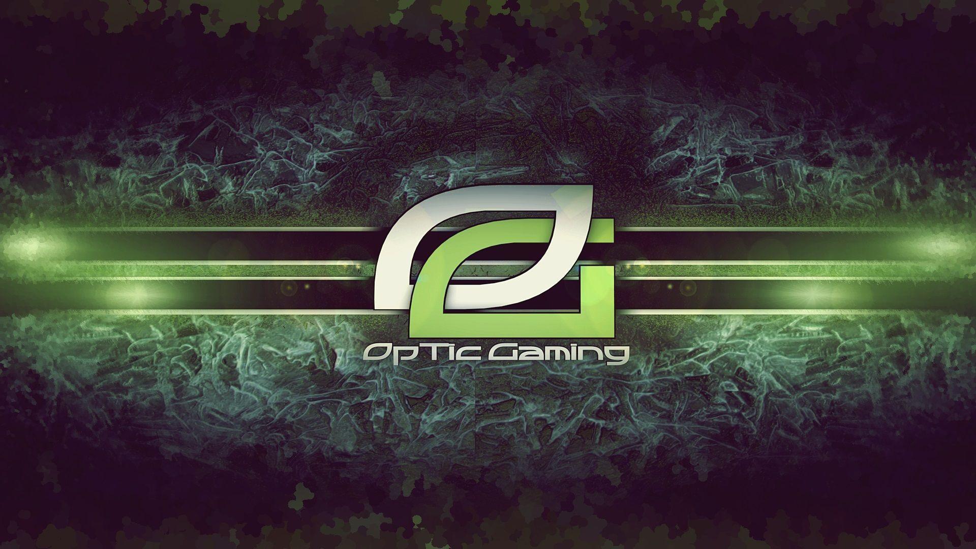 optic gaming logo black background