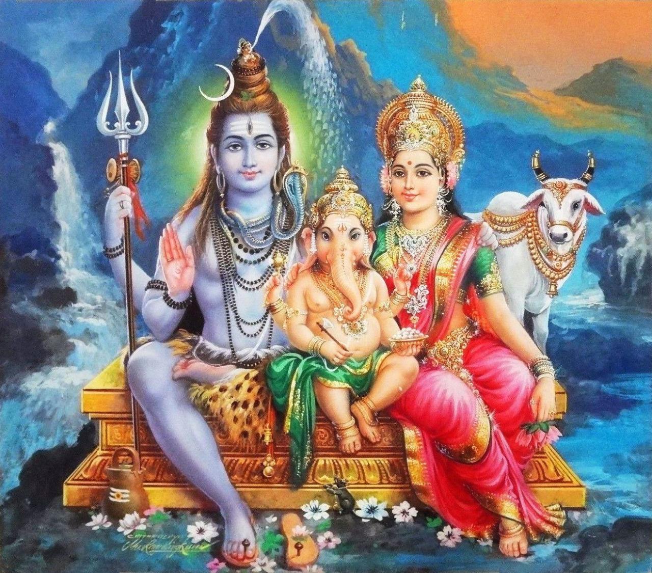 Shiva Family Image Collection 1