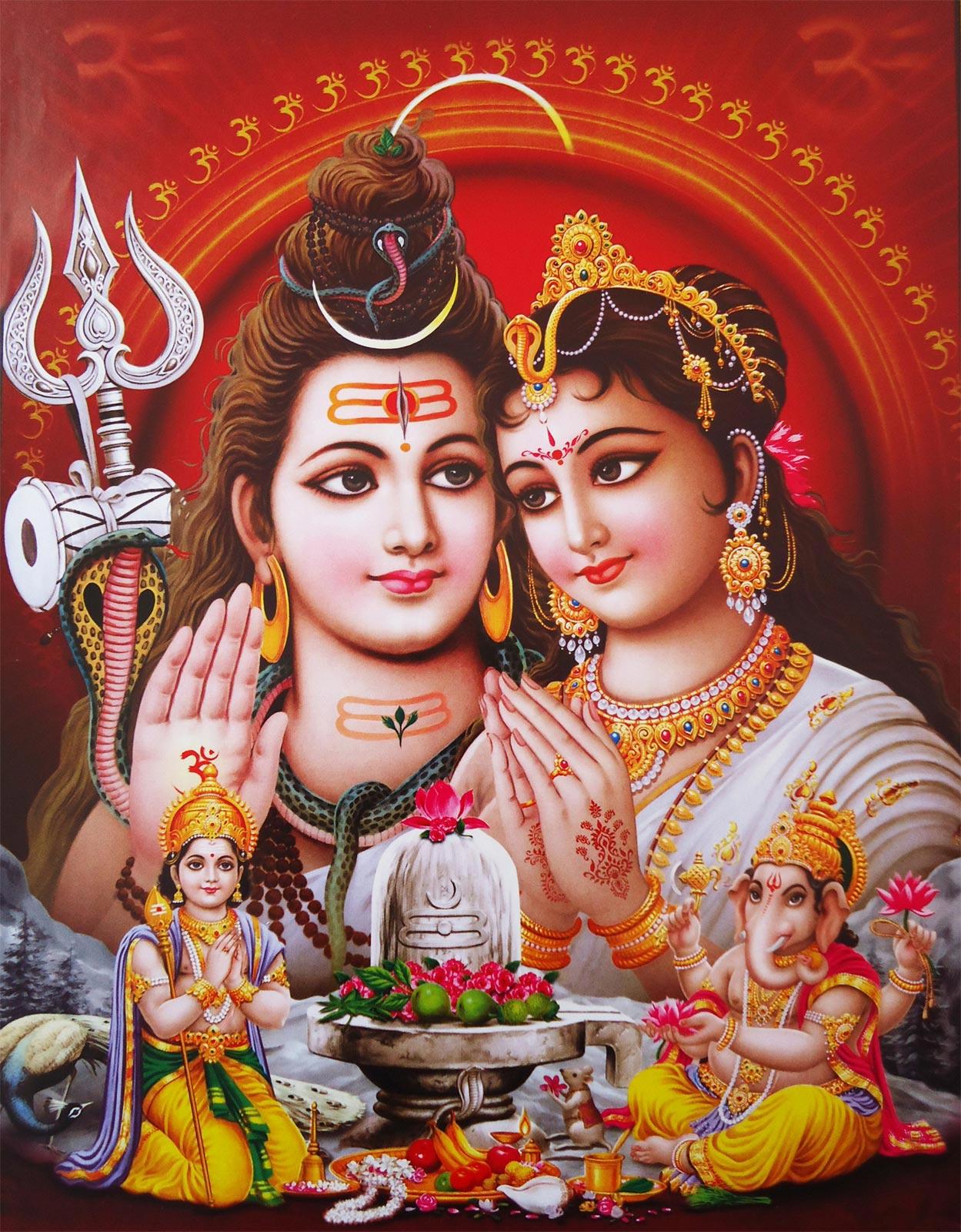 god shiv parwati for facebook cover pages