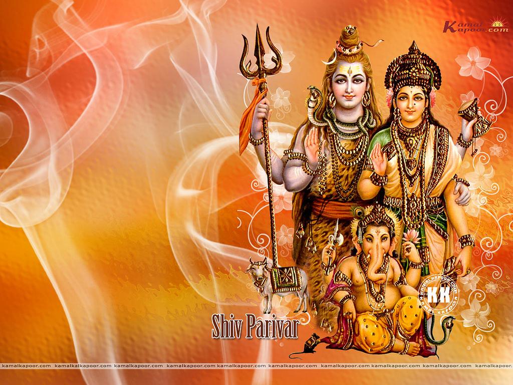 Free Shiva Parvati Ganesha wallpaper. Shivji Wallpaper, Mo