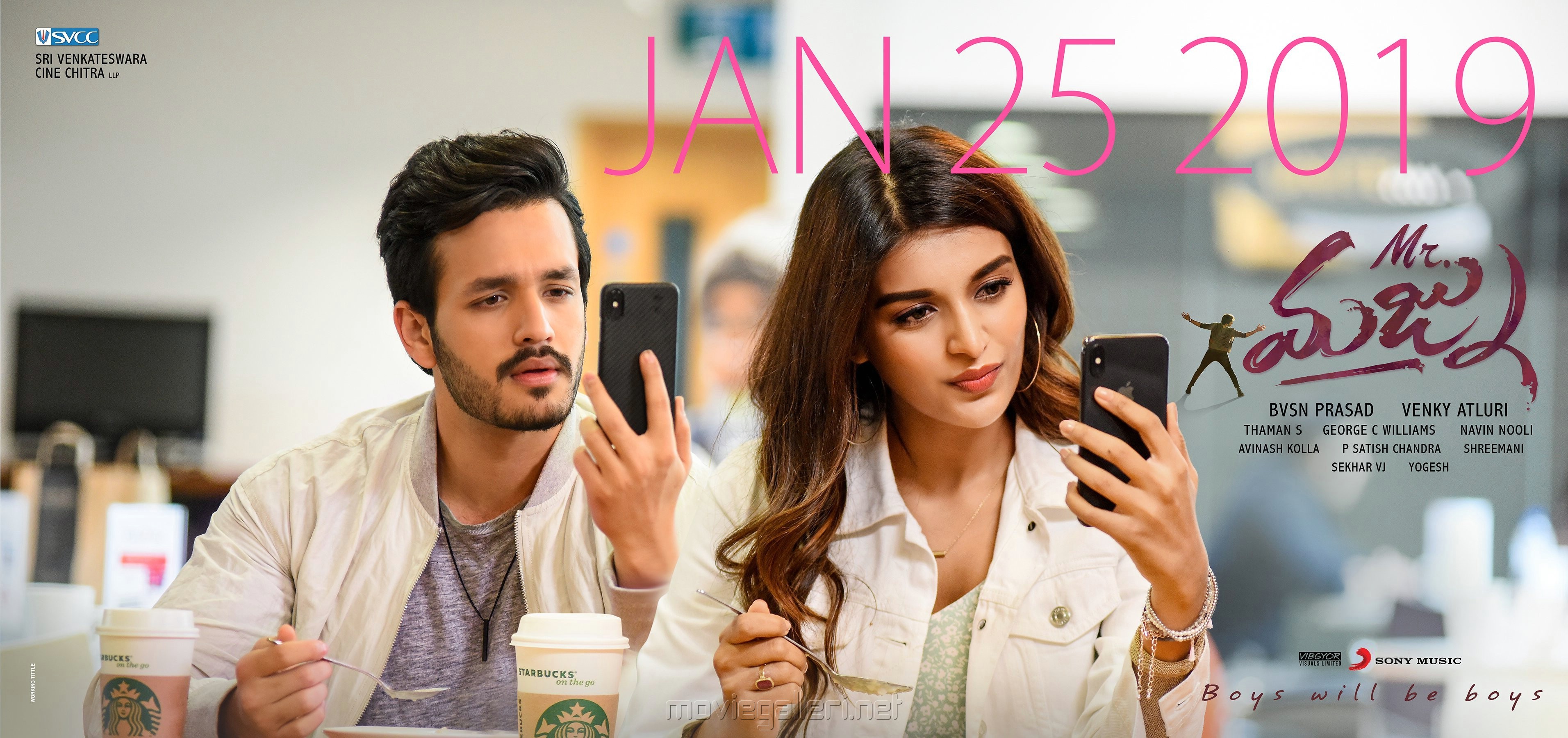 Mr Majnu Movie Release Date 25th January 2019 Wallpaper HD. New